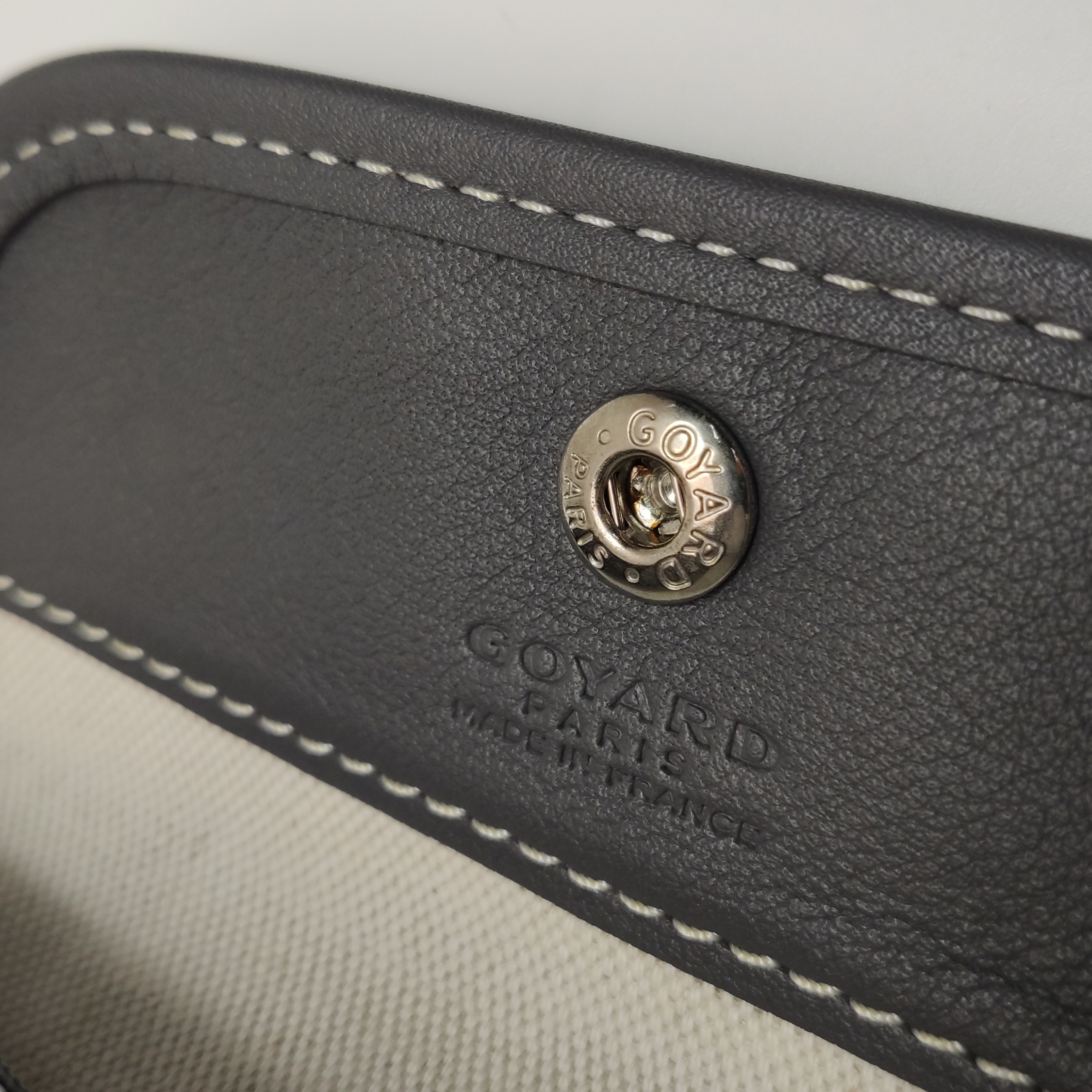 Goyard Anjou Reversible Tote Coated Canvas Mini — photo 11 of 13