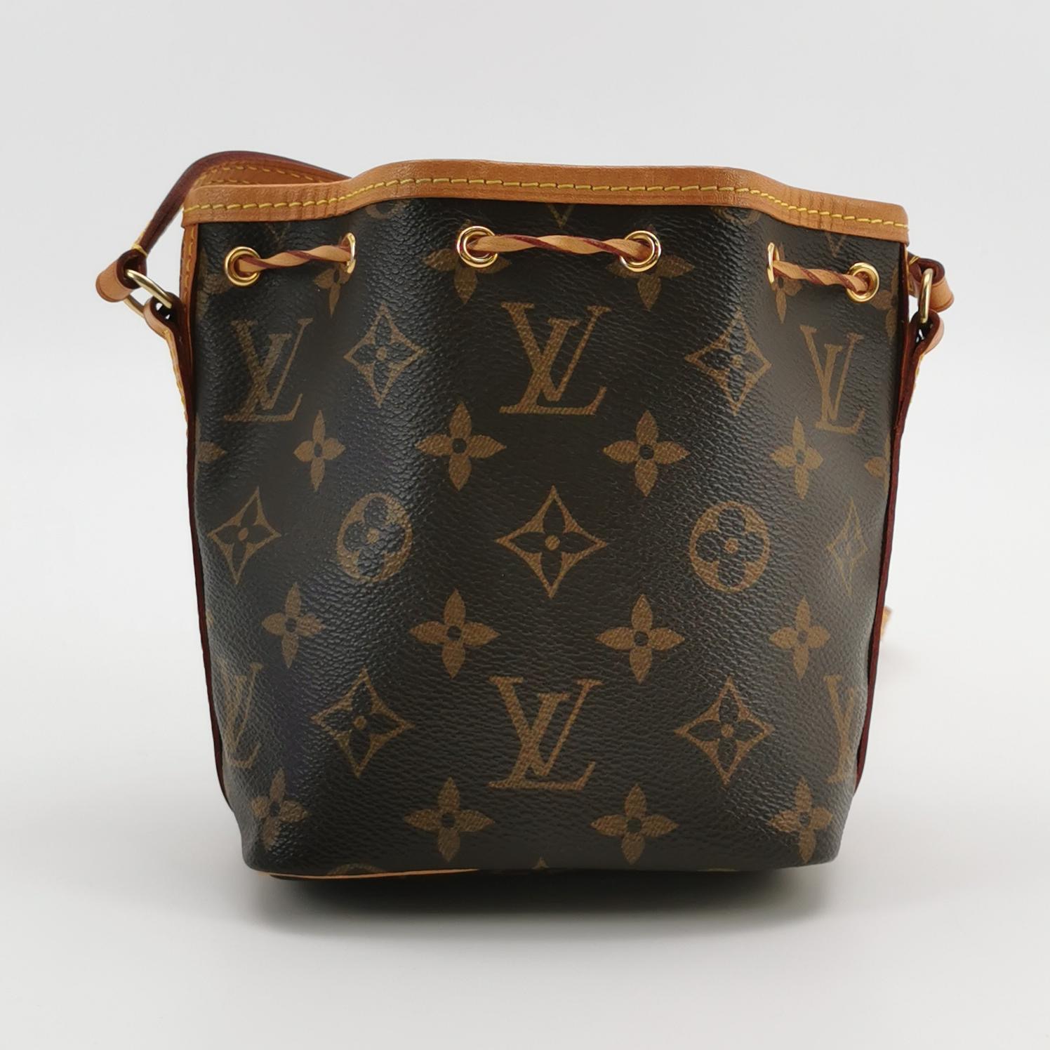 Louis Vuitton(LV) Noe Handbag Monogram Canvas Nano — photo 5 of 23