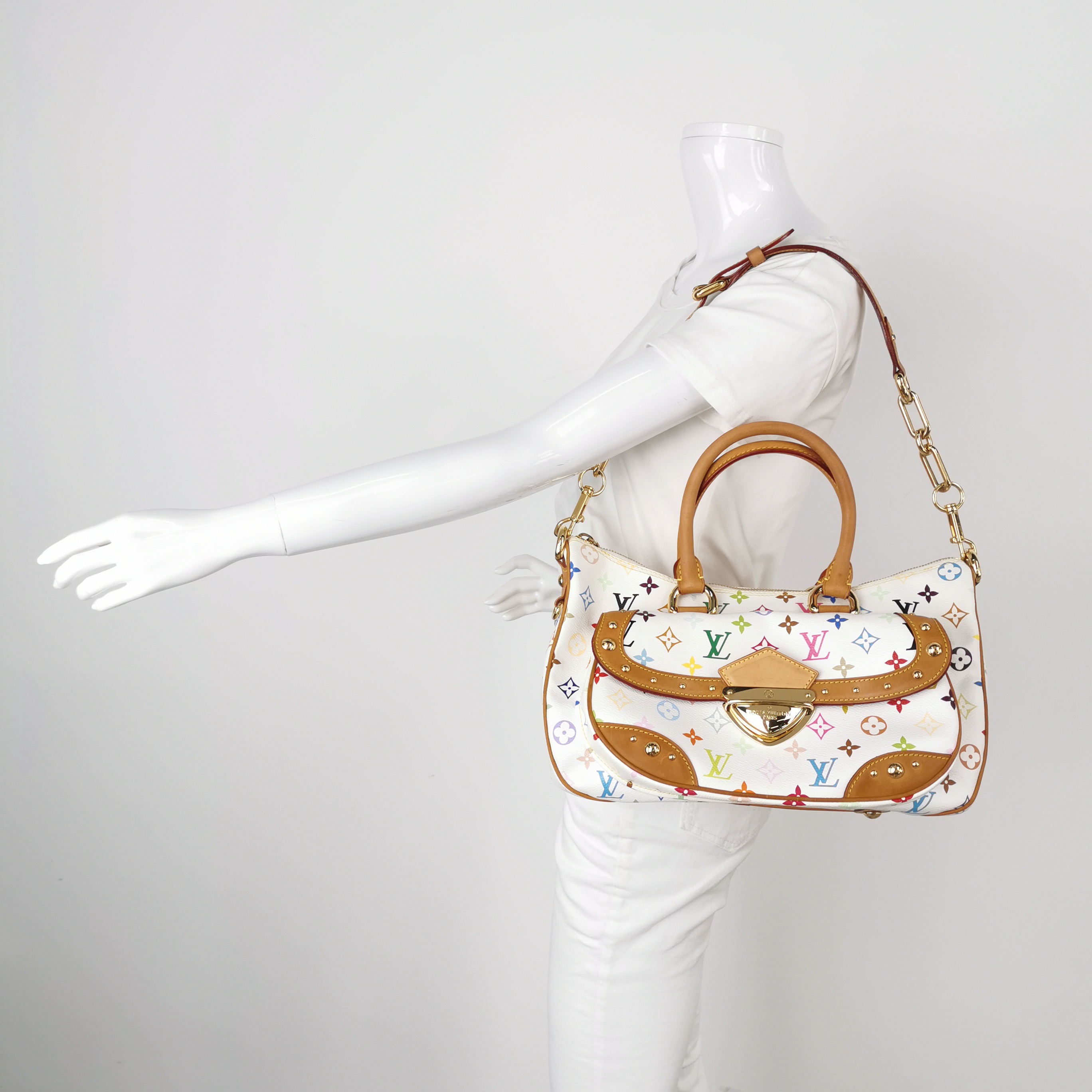 Louis Vuitton(LV) Rita Handbag Monogram Multicolor — alternate view