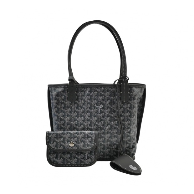 Goyard Anjou Reversible Tote Coated Canvas Mini — pre-owned, Vierlot