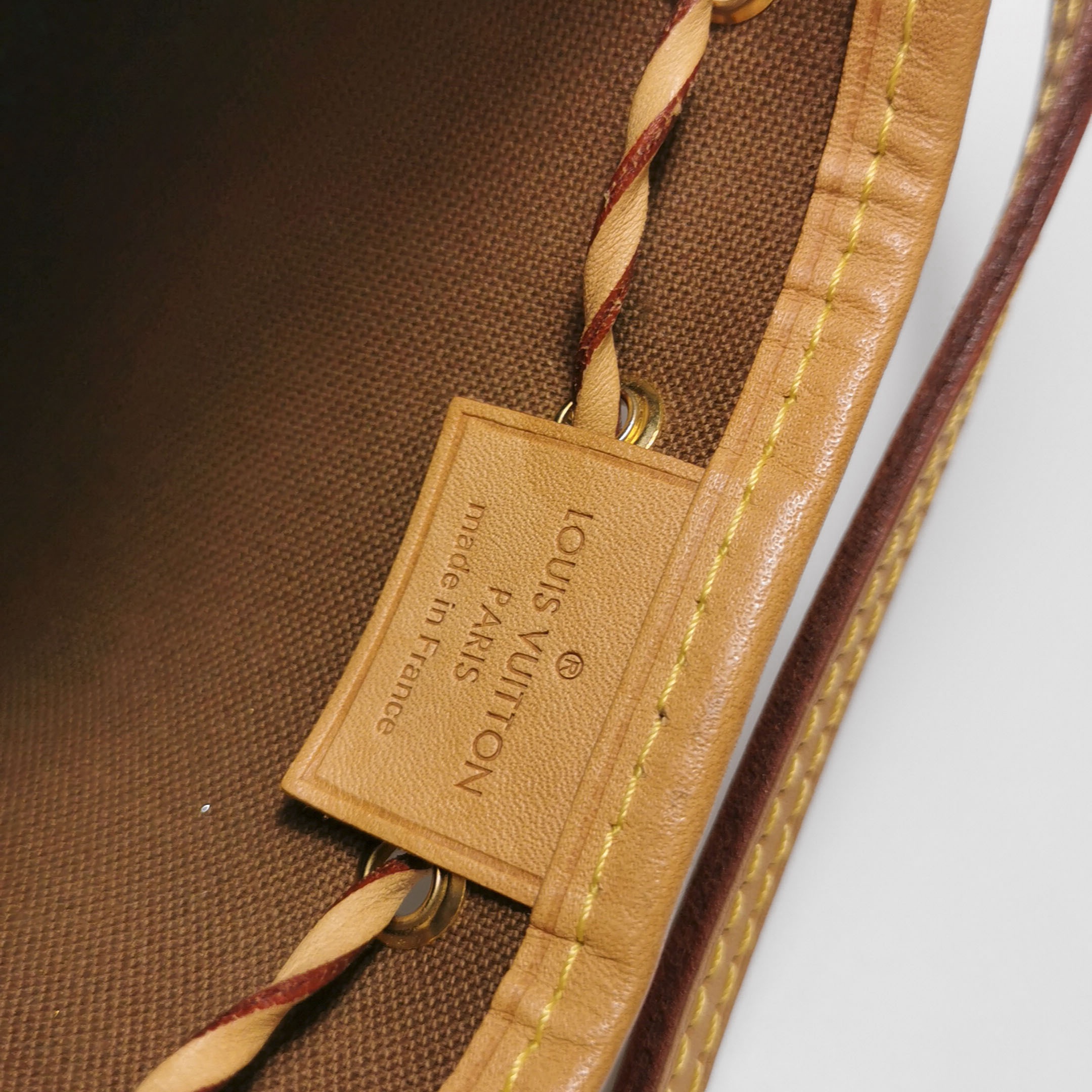 Louis Vuitton(LV) Noe Handbag Monogram Canvas Nano — photo 9 of 23