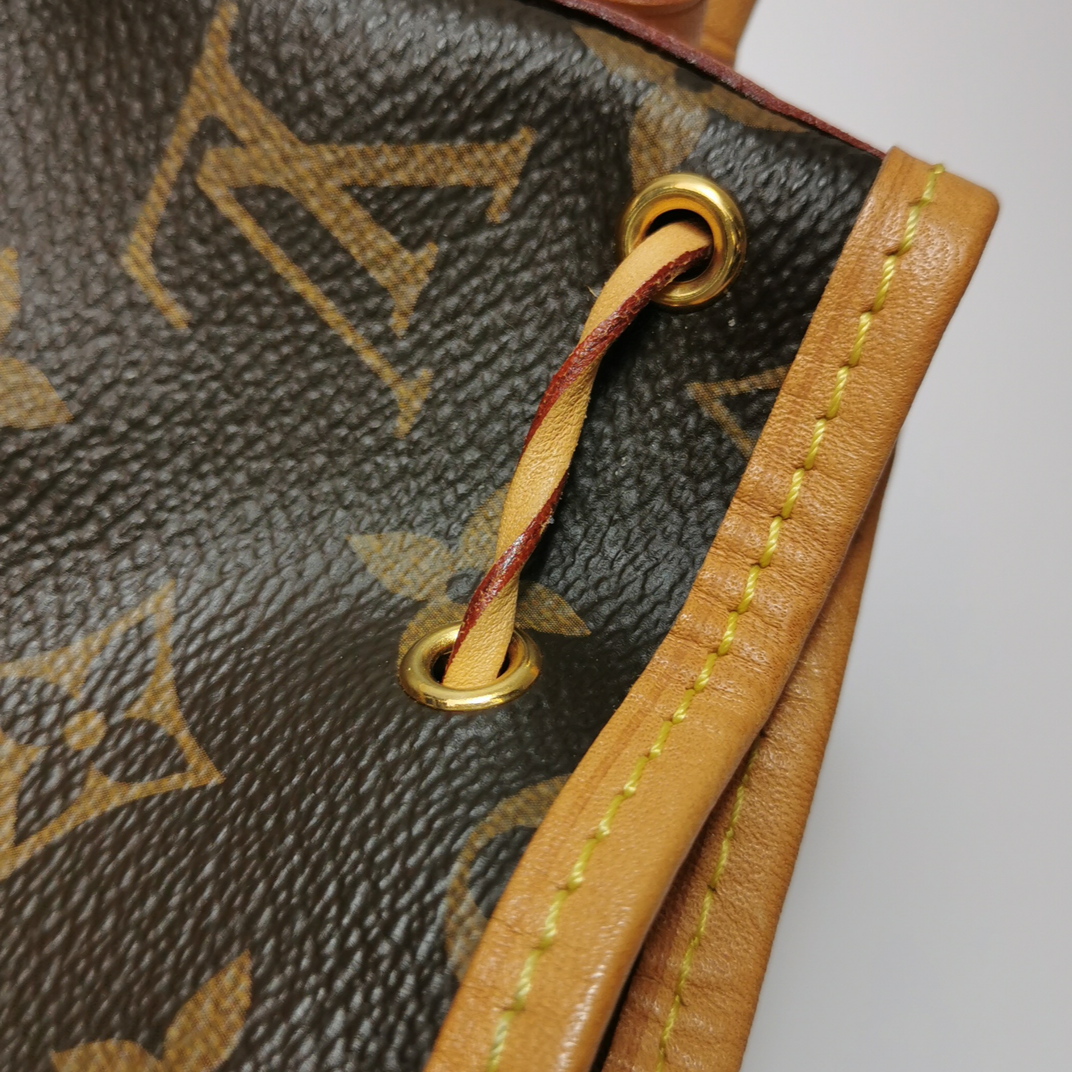 Louis Vuitton(LV) Noe Handbag Monogram Canvas Nano — photo 18 of 23