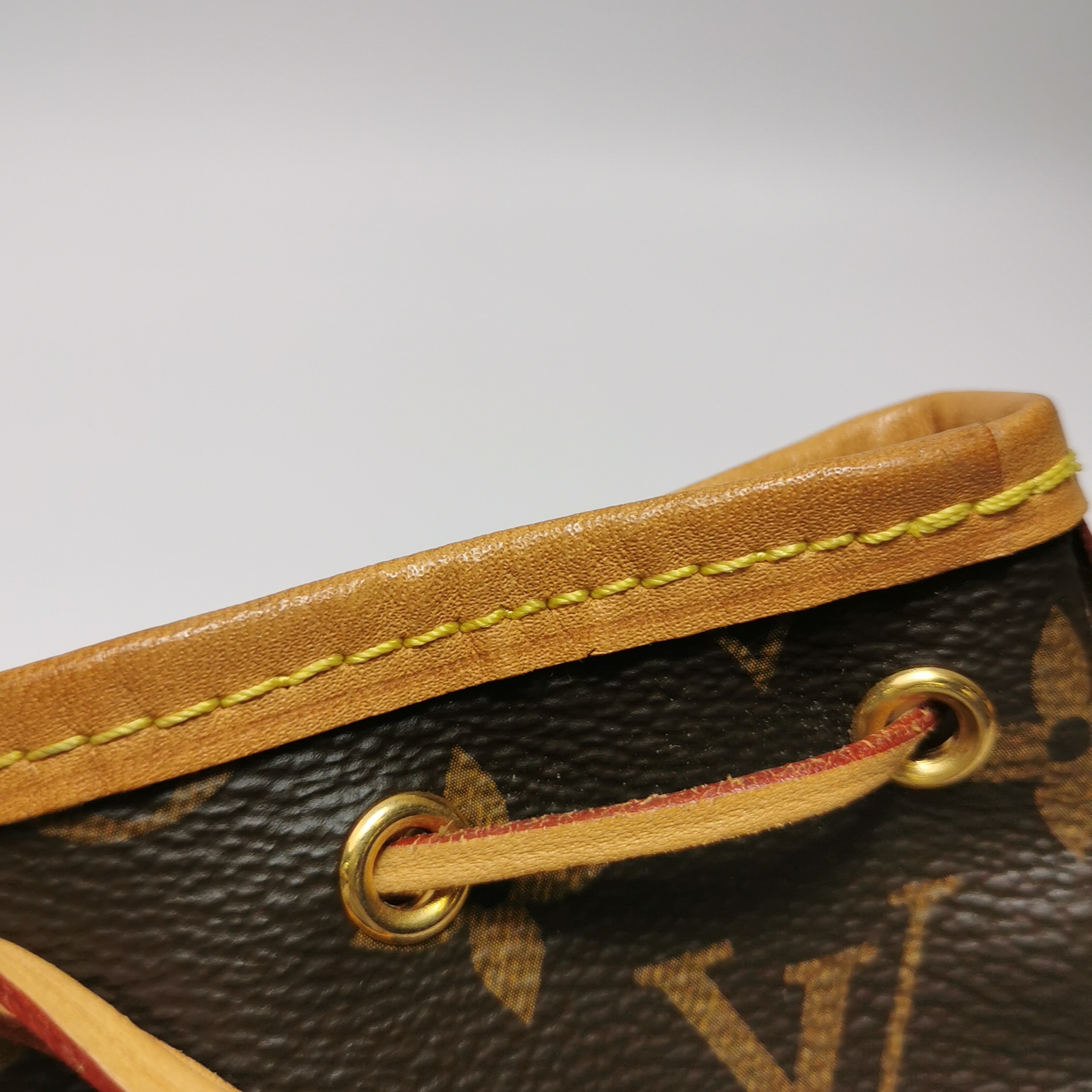 Louis Vuitton(LV) Noe Handbag Monogram Canvas Nano — photo 12 of 23