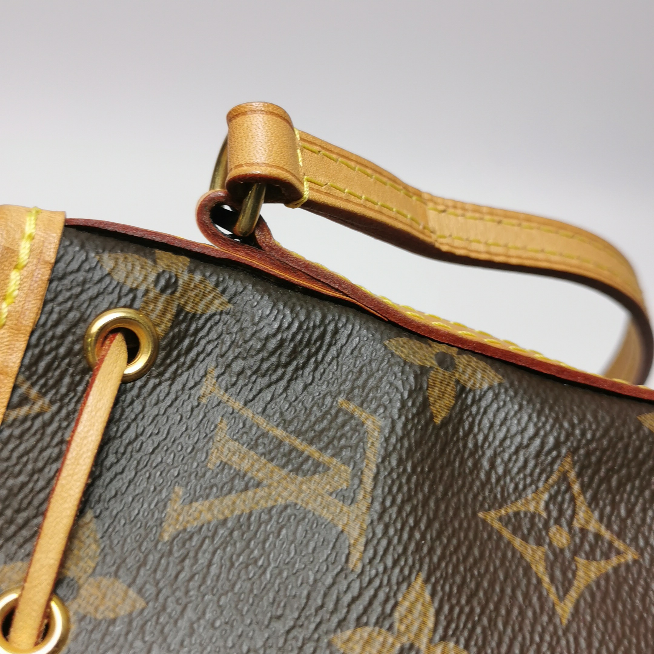 Louis Vuitton(LV) Noe Handbag Monogram Canvas Nano — photo 21 of 23