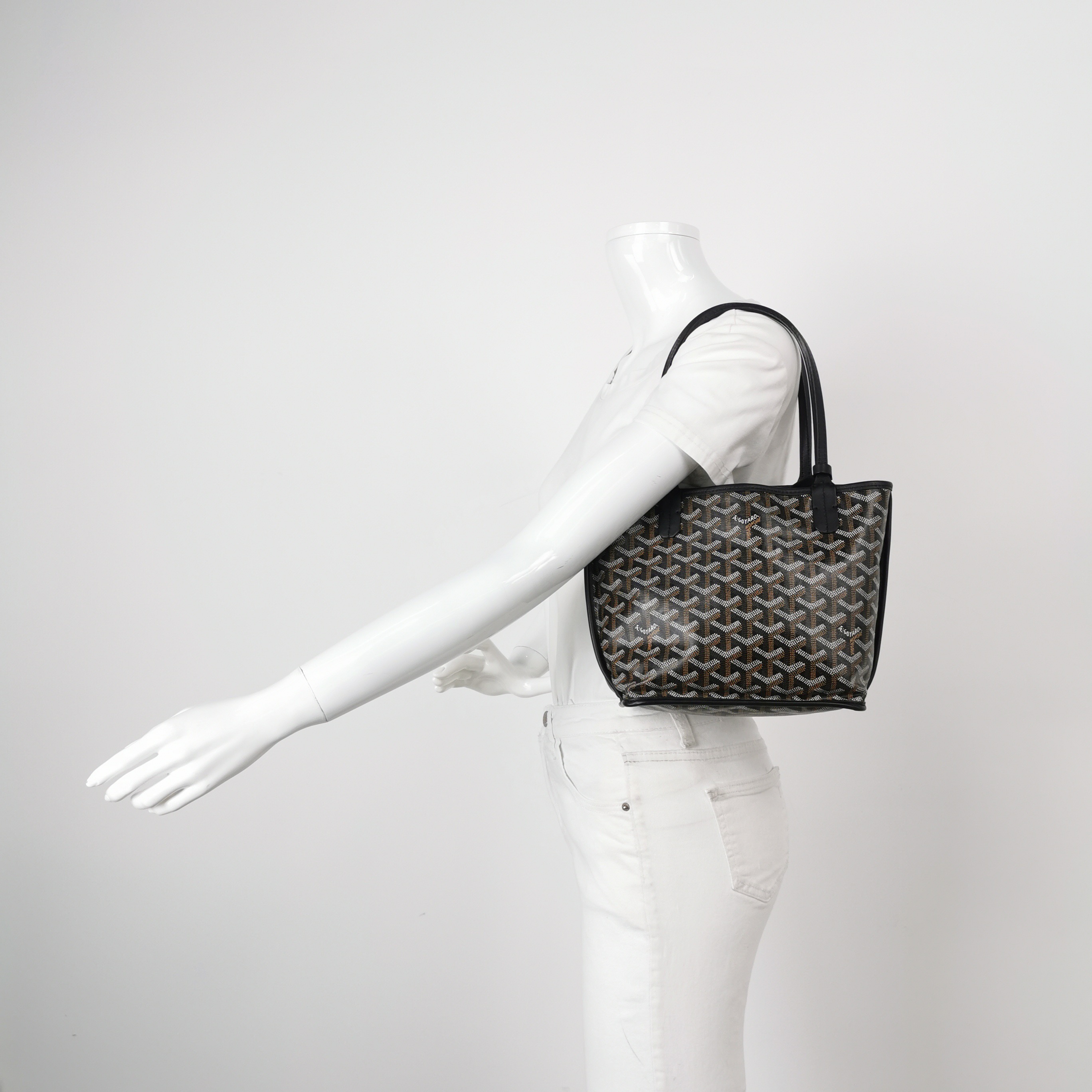 Goyard Anjou Reversible Tote Coated Canvas Mini — alternate view