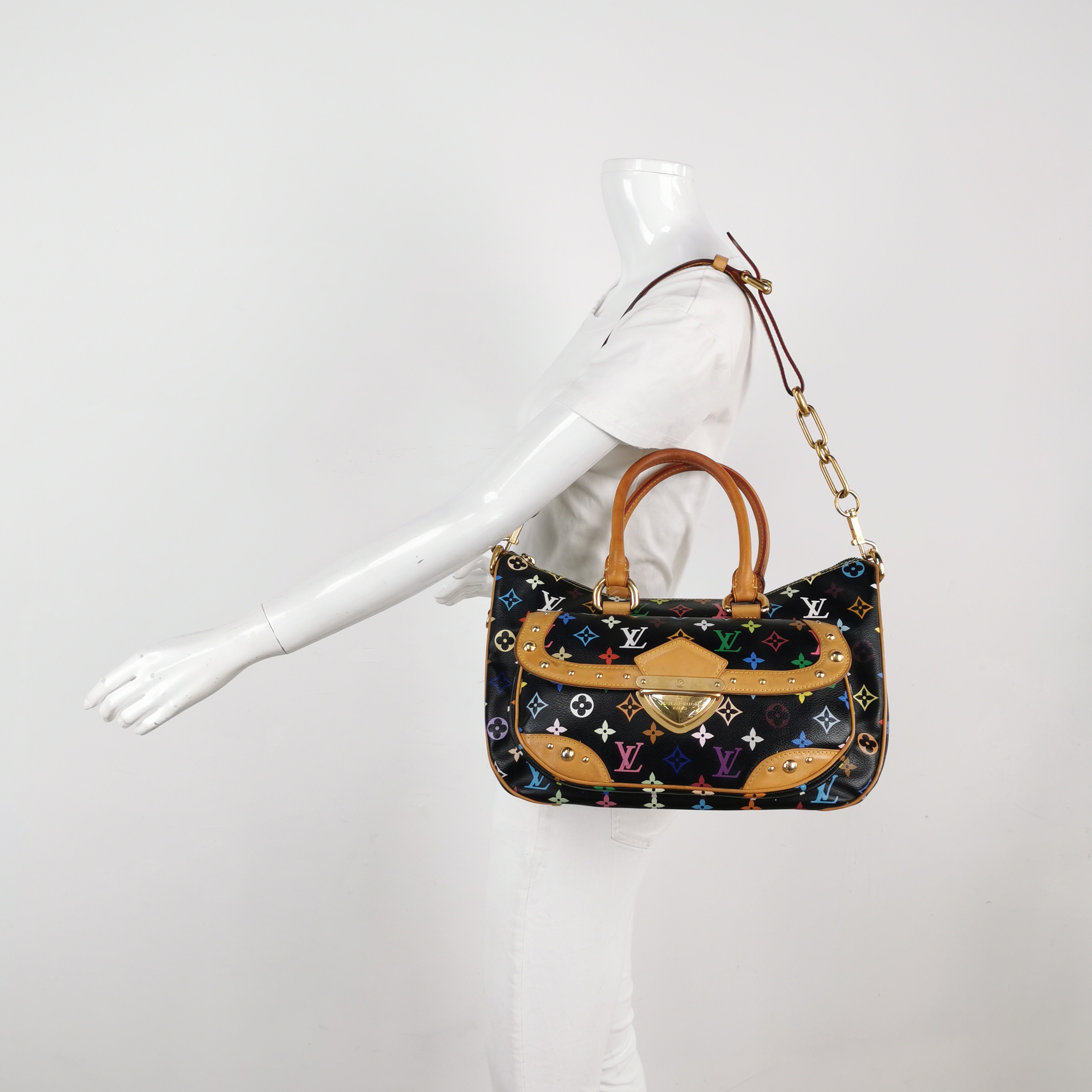 Louis Vuitton(LV) Rita Handbag Monogram Multicolor — alternate view