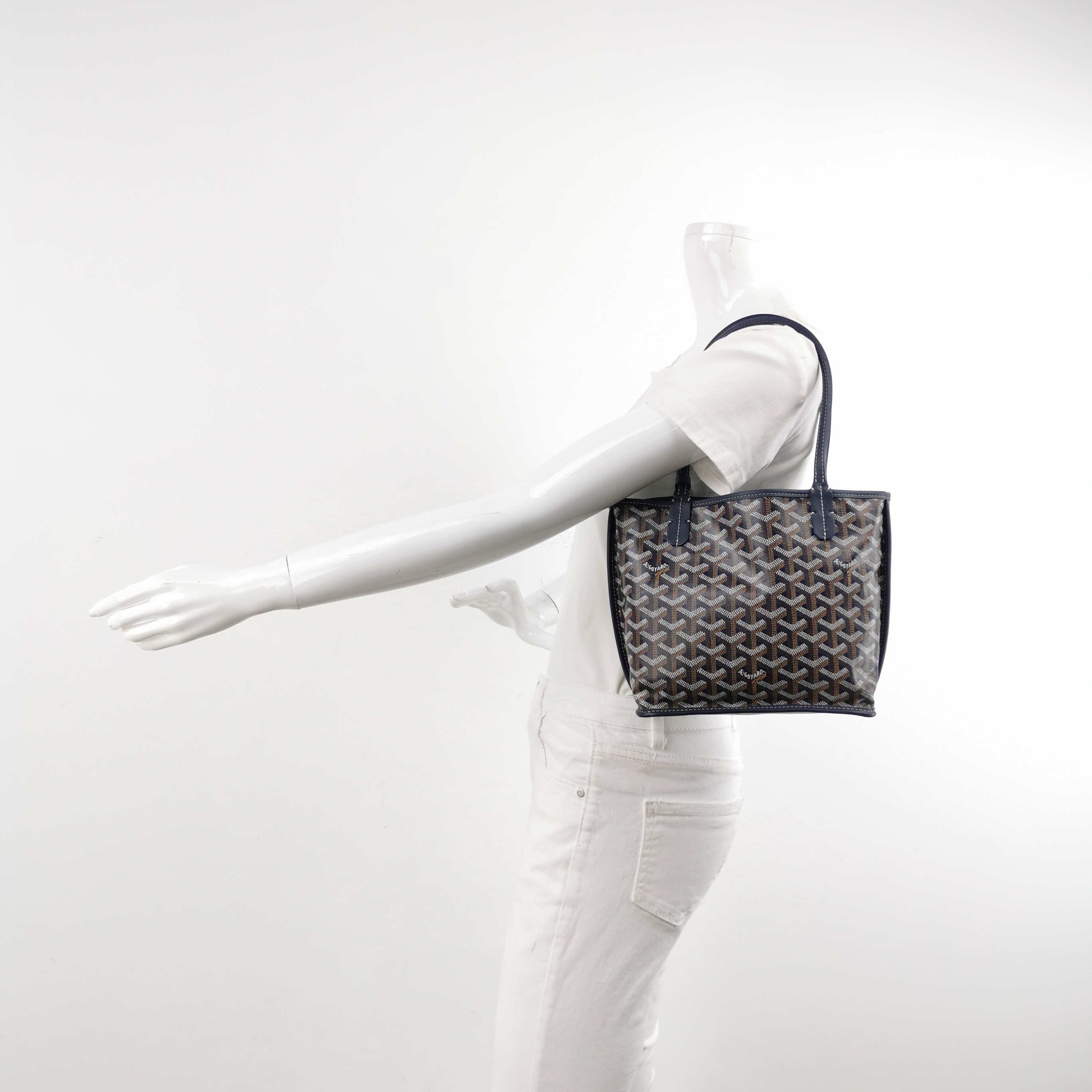 Goyard Anjou Reversible Tote Coated Canvas Mini — alternate view