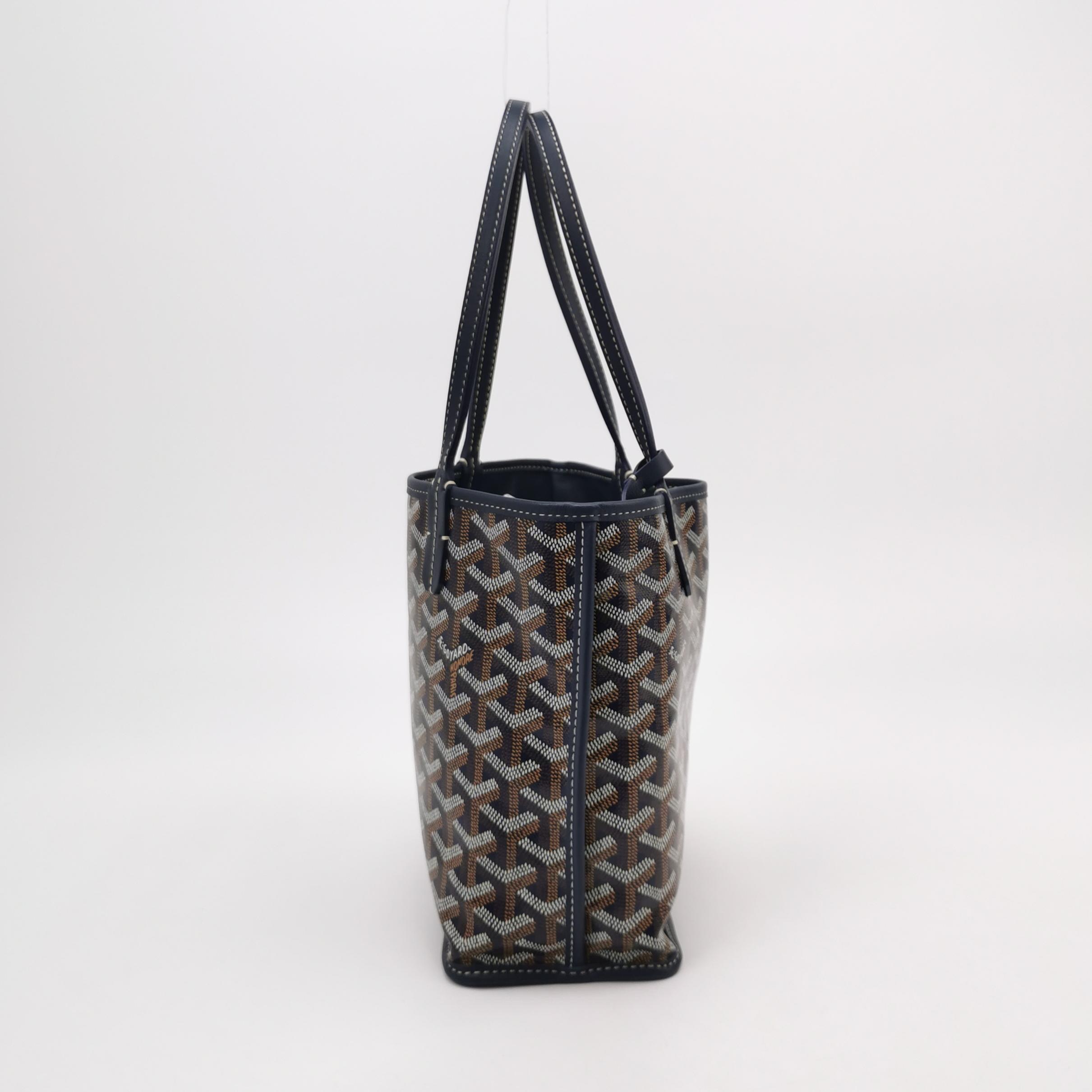 Goyard Anjou Reversible Tote Coated Canvas Mini — photo 5 of 19