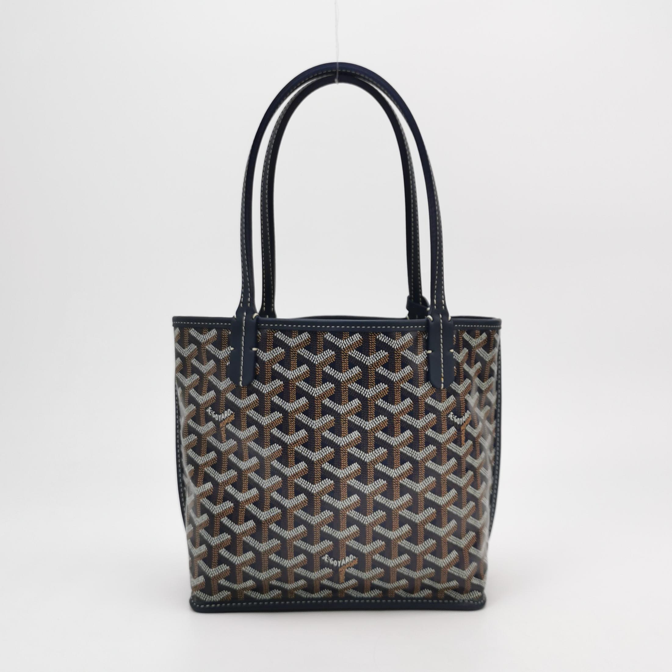 Goyard Anjou Reversible Tote Coated Canvas Mini — photo 3 of 19