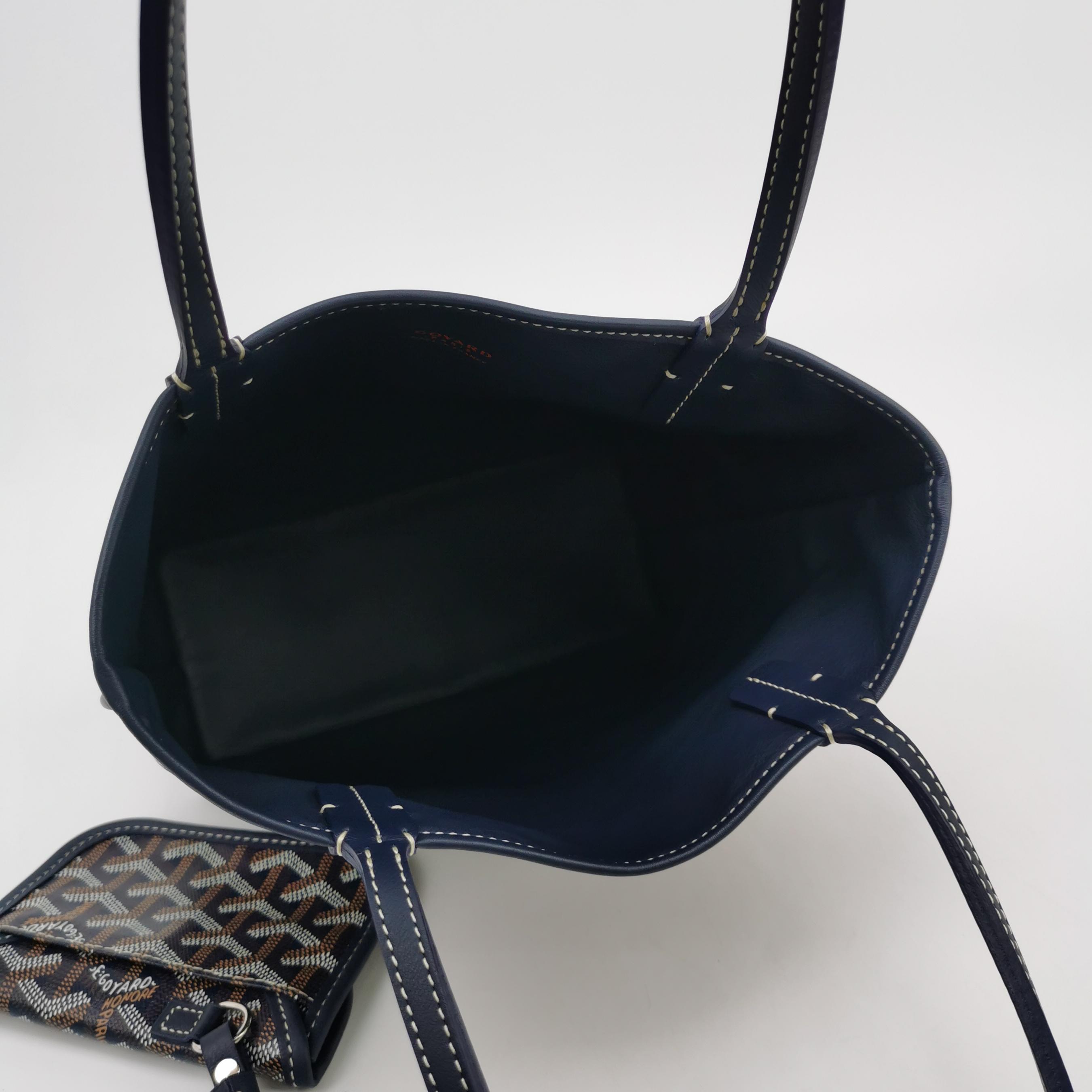 Goyard Anjou Reversible Tote Coated Canvas Mini — photo 12 of 19