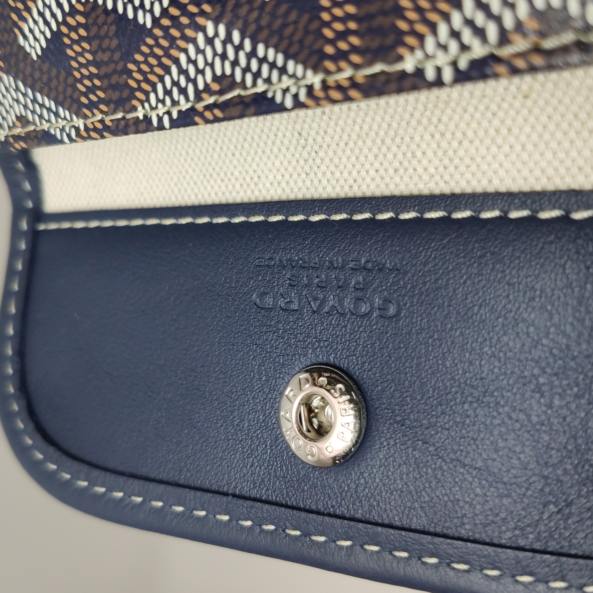 Goyard Anjou Reversible Tote Coated Canvas Mini — photo 17 of 19