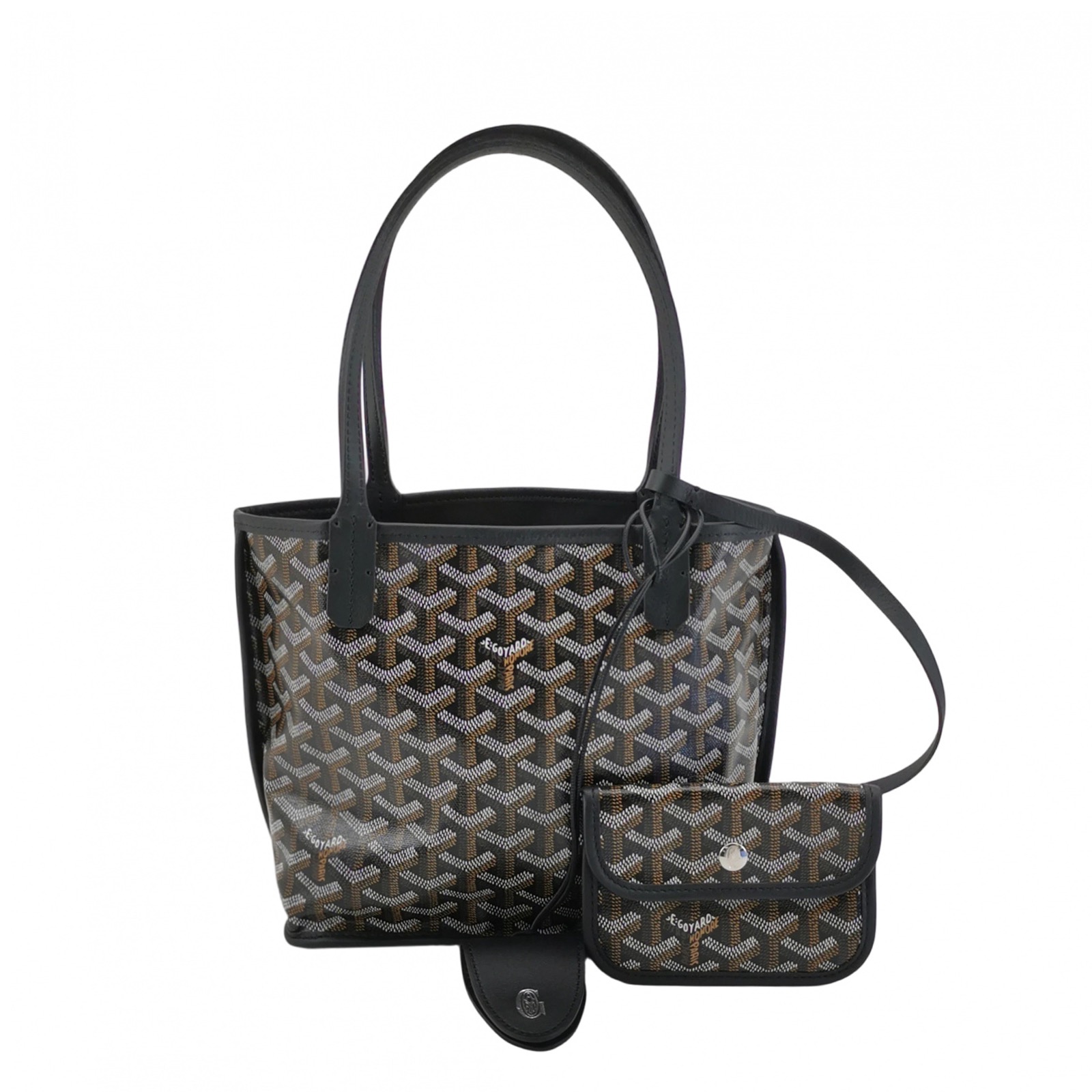 Goyard Anjou Reversible Tote Coated Canvas Mini — photo 1 of 13