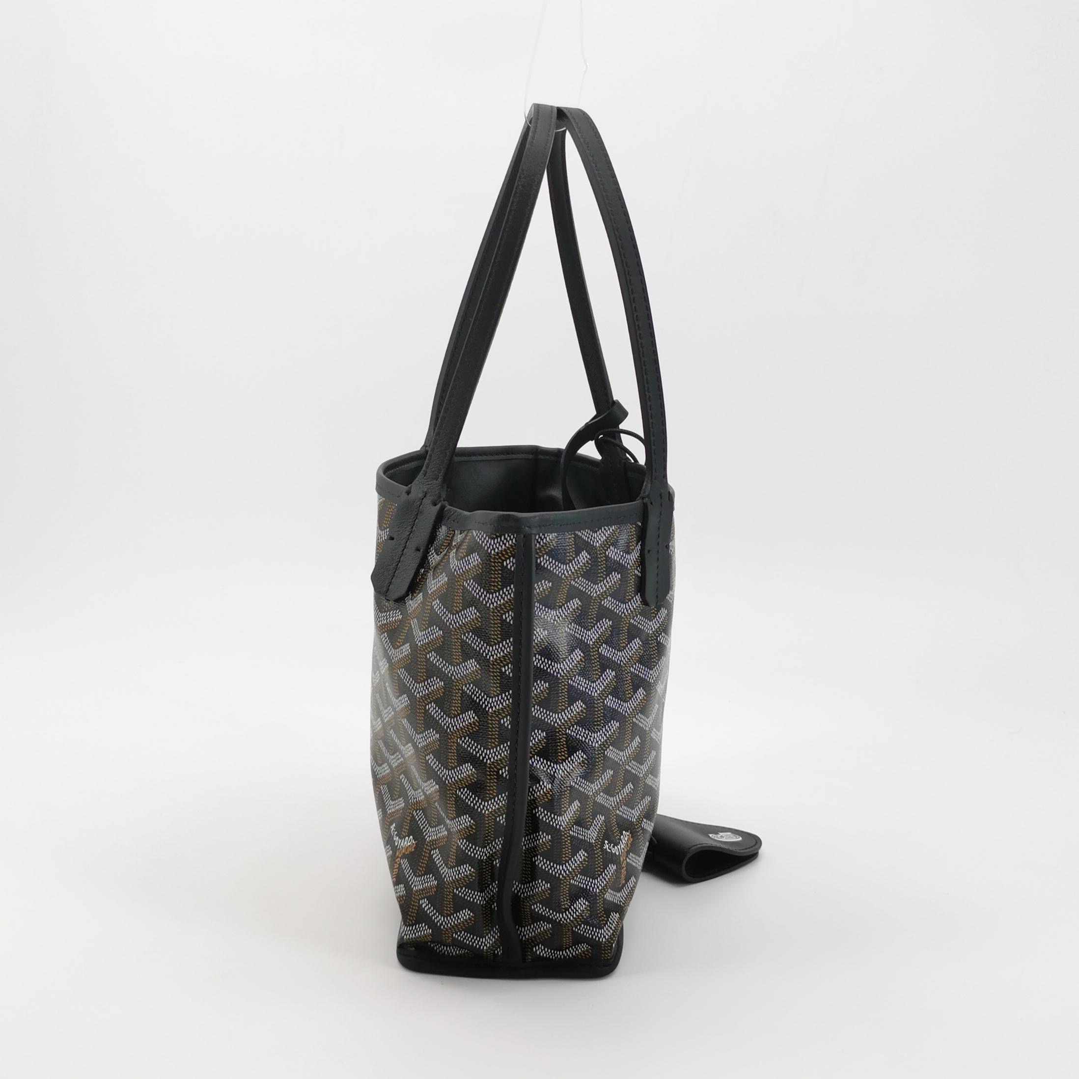 Goyard Anjou Reversible Tote Coated Canvas Mini — photo 4 of 13