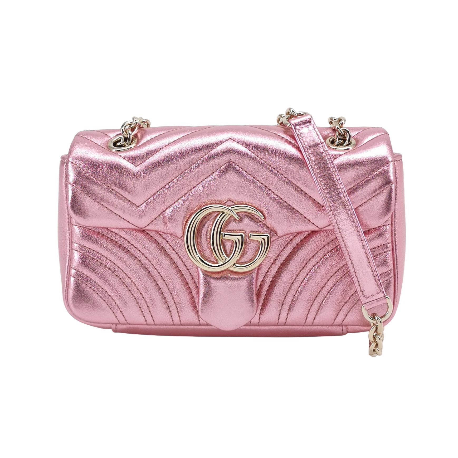 Gucci GG Marmont Flap Bag Matelasse Leather Small — photo 1 of 14