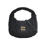 Miu Miu Wander Hobo Matelasse Leather Small — thumbnail 1