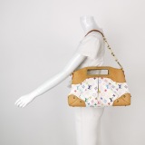 Louis Vuitton(LV) Judy Handbag Monogram Multicolor MM — thumbnail 2