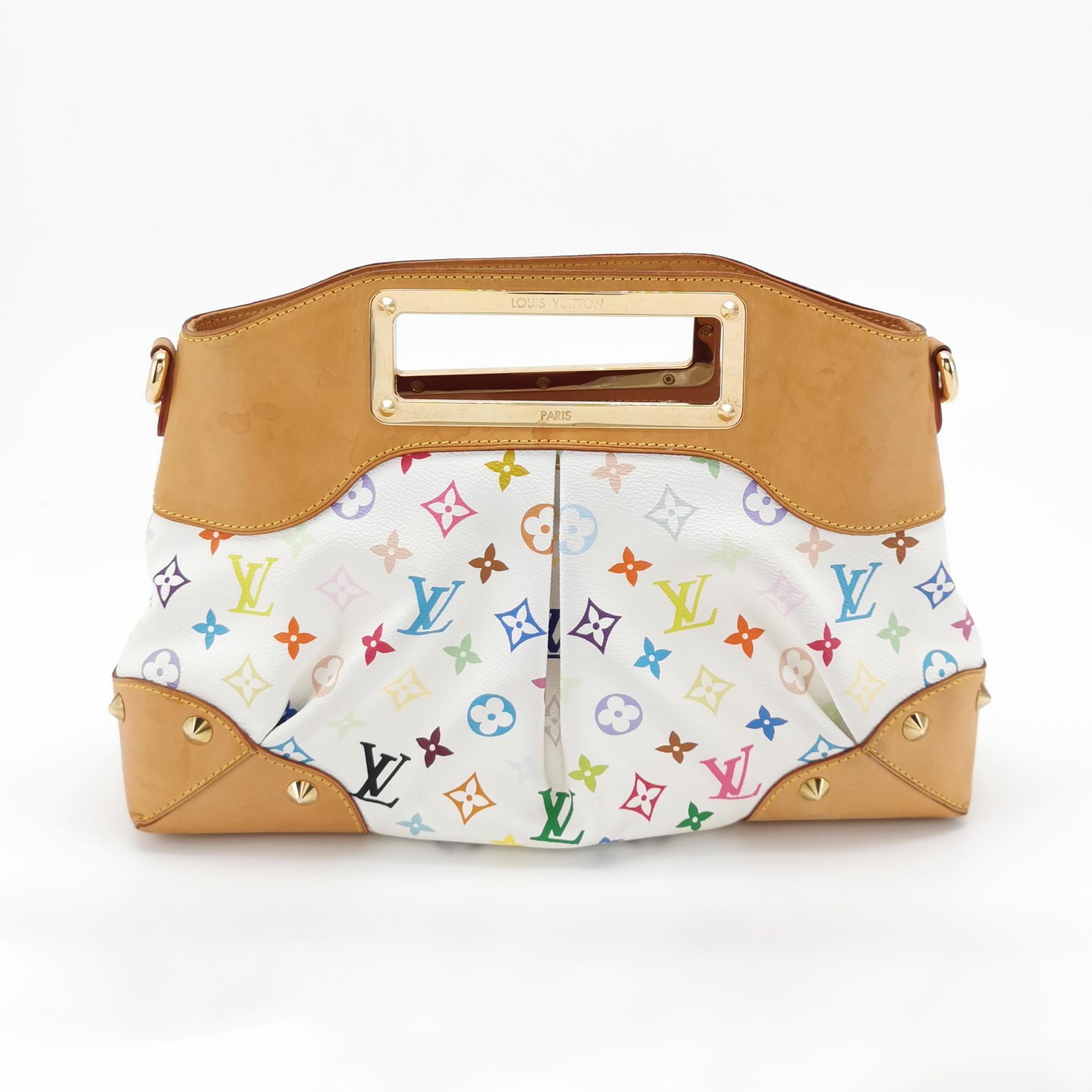 Louis Vuitton(LV) Judy Handbag Monogram Multicolor MM — photo 5 of 21
