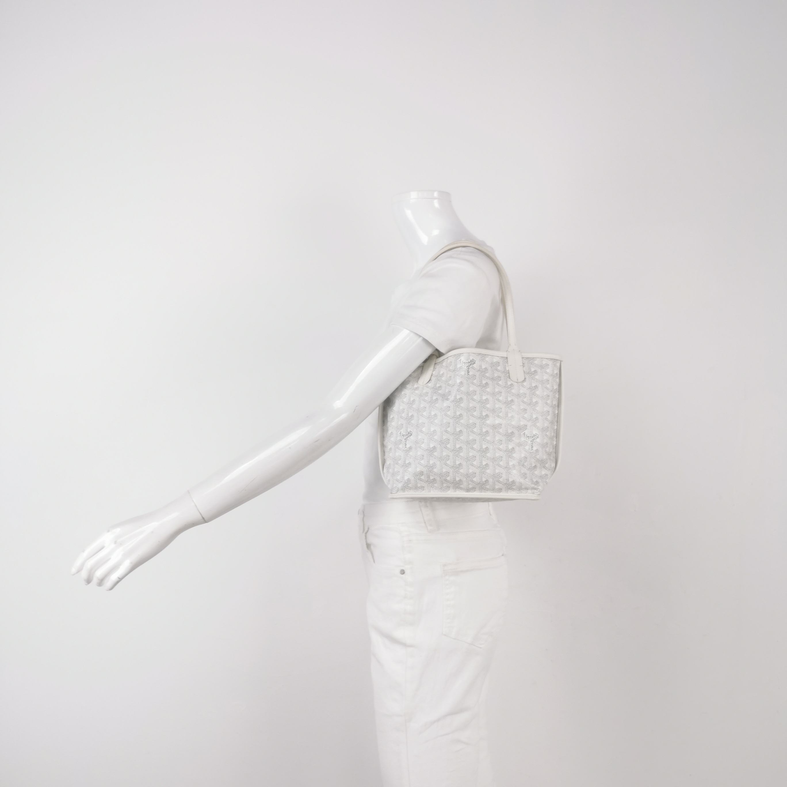 Goyard Anjou Reversible Tote Coated Canvas Mini — alternate view