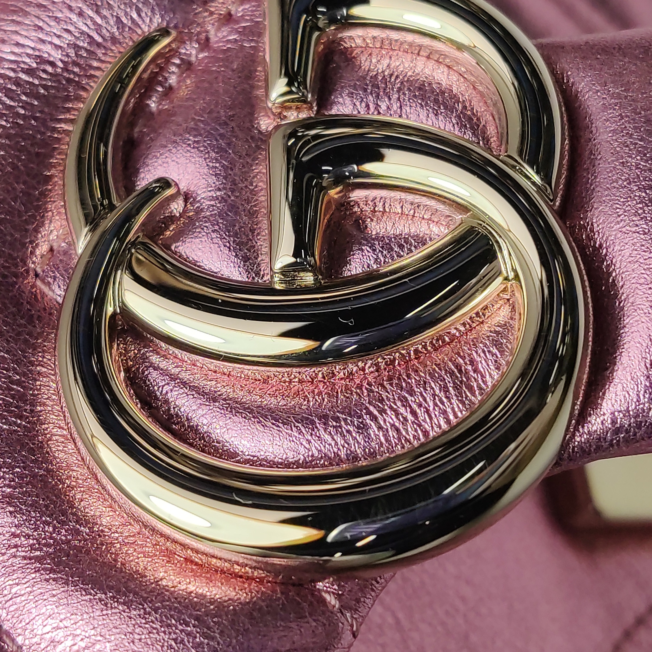 Gucci GG Marmont Flap Bag Matelasse Leather Small — photo 8 of 14