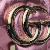 Gucci GG Marmont Flap Bag Matelasse Leather Small — thumbnail 8