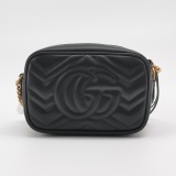 Gucci GG Marmont Shoulder Bag Matelasse Leather Mini — thumbnail 5