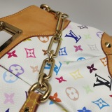 Louis Vuitton(LV) Judy Handbag Monogram Multicolor MM — thumbnail 16