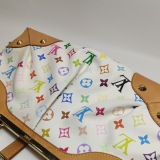 Louis Vuitton(LV) Judy Handbag Monogram Multicolor MM — thumbnail 21