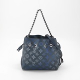 Louis Vuitton(LV) Bella Bucket Bag Flight Mode Mahina Leather — thumbnail 6