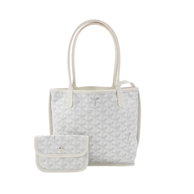 Goyard Anjou Reversible Tote Coated Canvas Mini — pre-owned, Vierlot