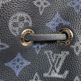 Louis Vuitton(LV) Bella Bucket Bag Flight Mode Mahina Leather — thumbnail 10