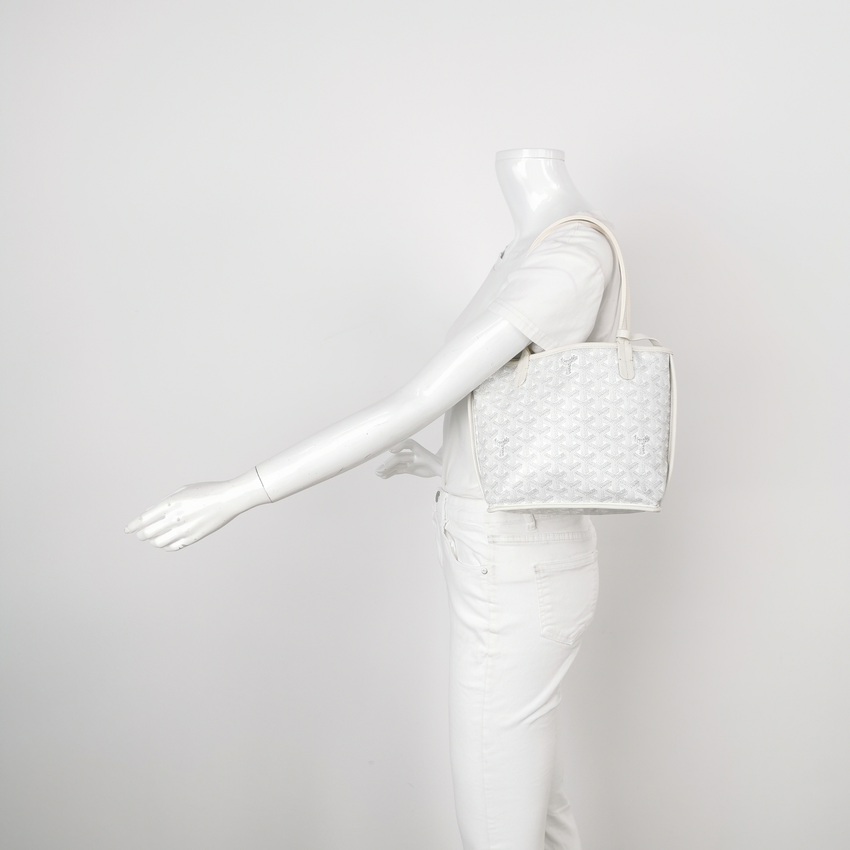 Goyard Anjou Reversible Tote Coated Canvas Mini — alternate view