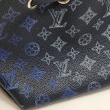 Louis Vuitton(LV) Bella Bucket Bag Flight Mode Mahina Leather — thumbnail 20