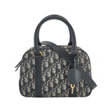 Christian Dior D-Vibe Bowling Bag Oblique Canvas Medium — thumbnail 1