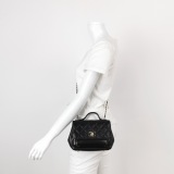 Chanel Business Affinity Flap Bag Quilted Caviar Small — thumbnail 2