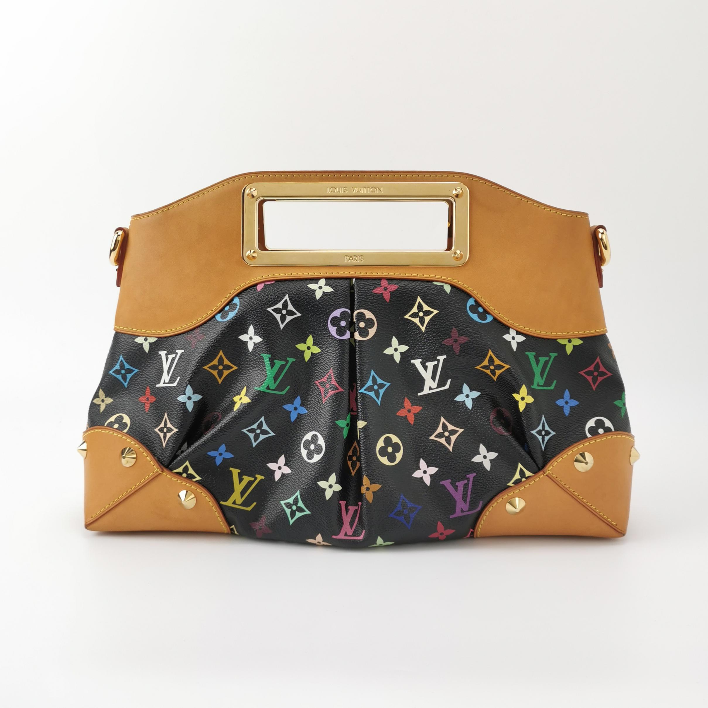 Louis Vuitton(LV) Judy Handbag Monogram Multicolor MM — photo 5 of 24