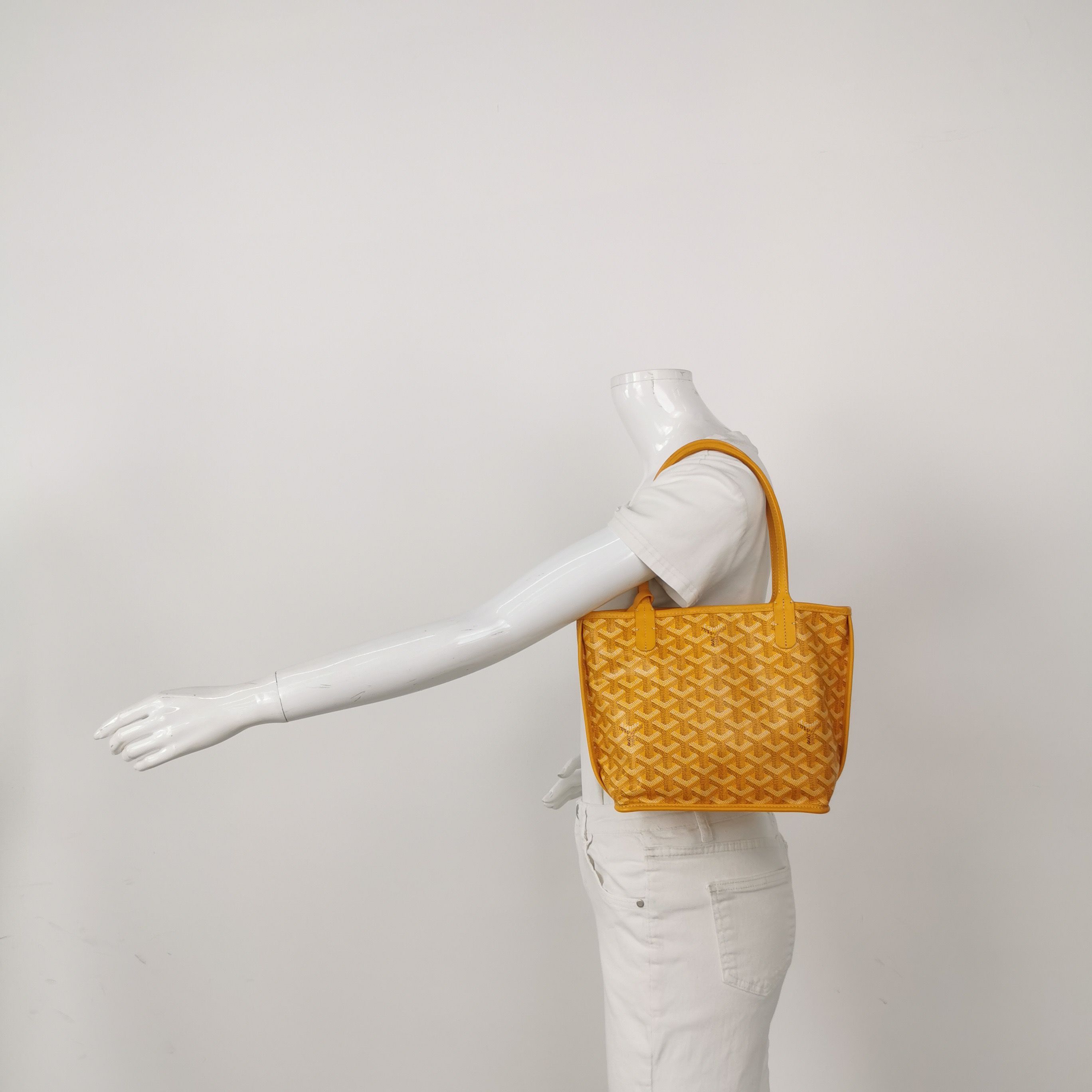 Goyard Anjou Reversible Tote Coated Canvas Mini — photo 3 of 15