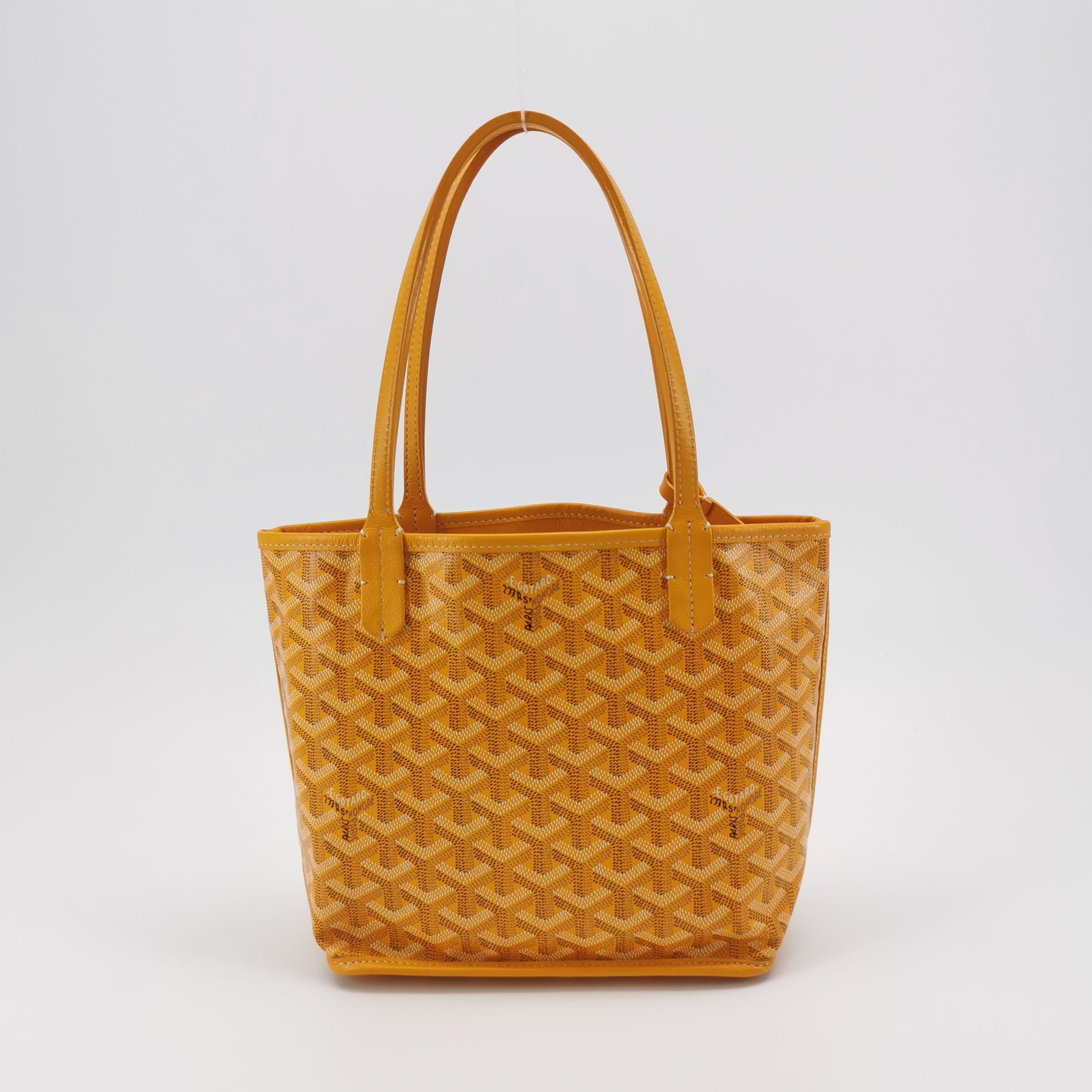 Goyard Anjou Reversible Tote Coated Canvas Mini — alternate view