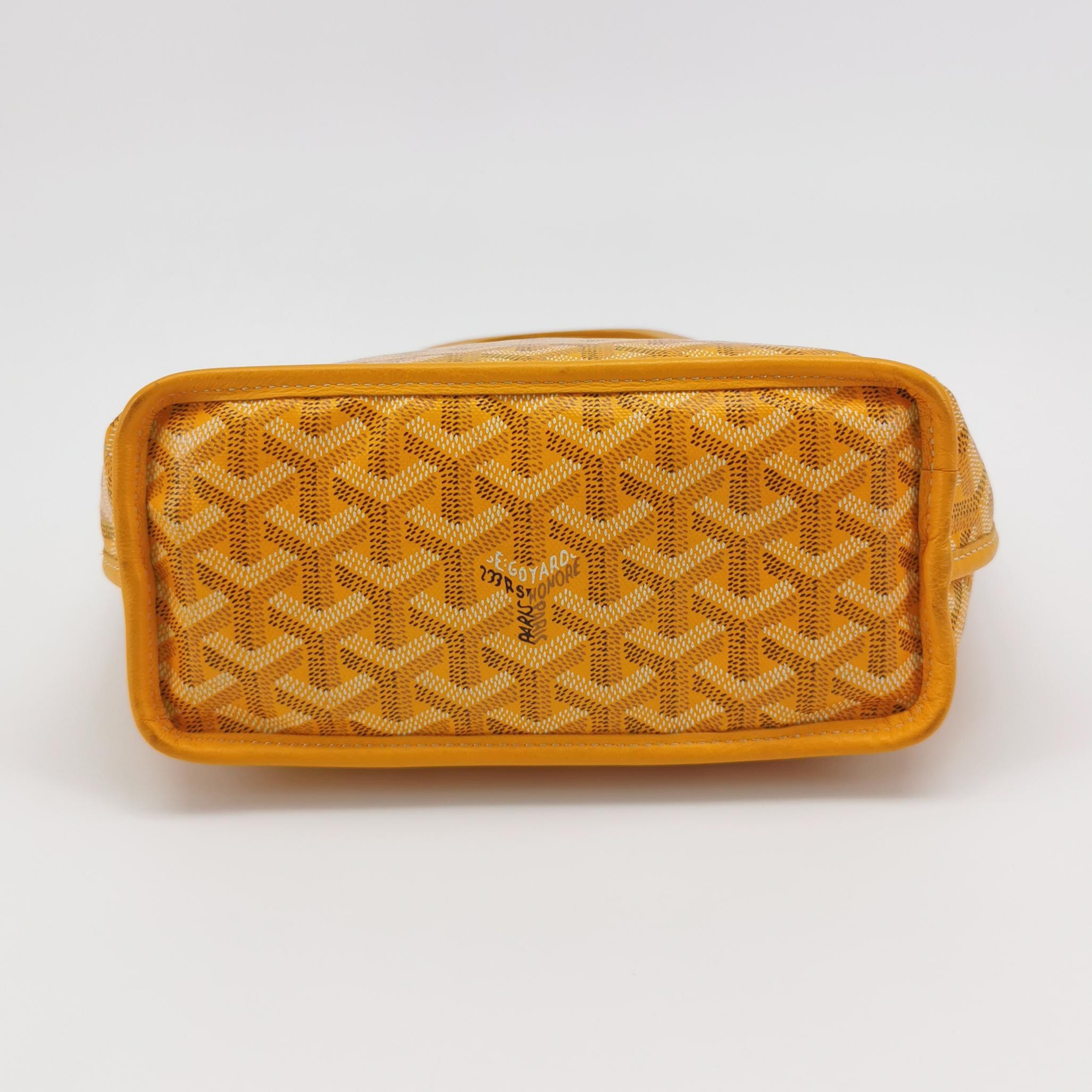 Goyard Anjou Reversible Tote Coated Canvas Mini — photo 6 of 15