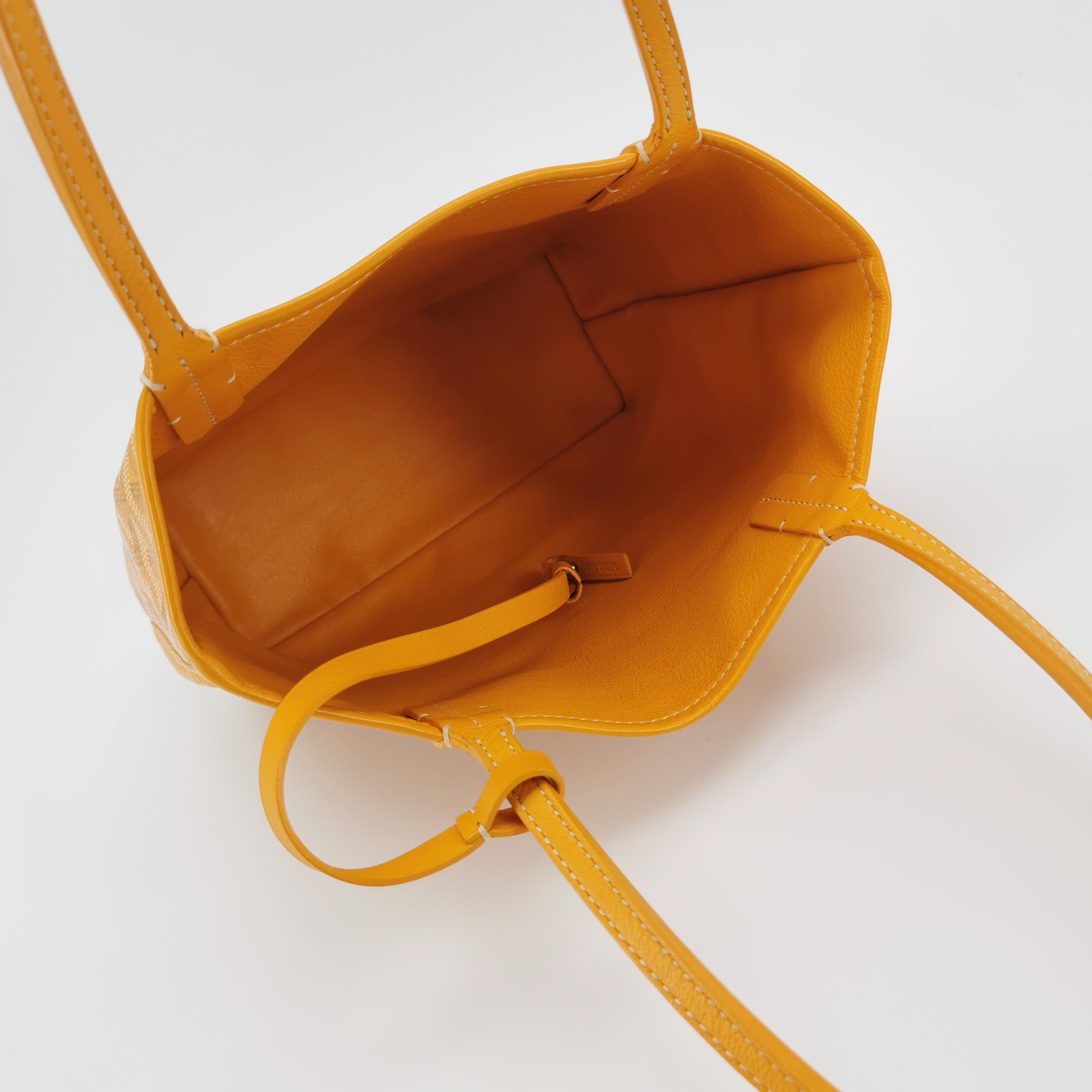 Goyard Anjou Reversible Tote Coated Canvas Mini — photo 7 of 15