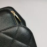 Chanel Business Affinity Flap Bag Quilted Caviar Small — thumbnail 16