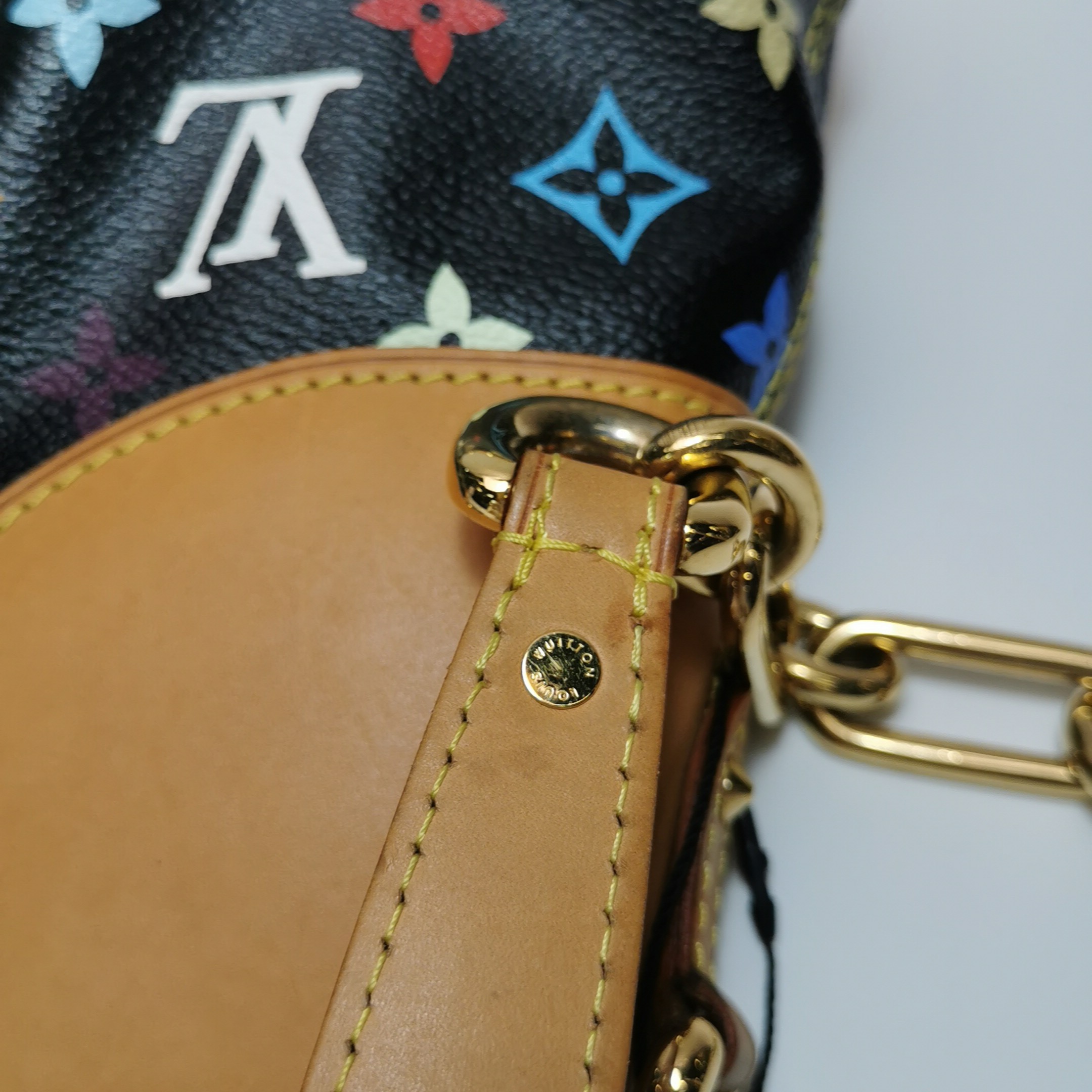 Louis Vuitton(LV) Judy Handbag Monogram Multicolor MM — photo 14 of 24