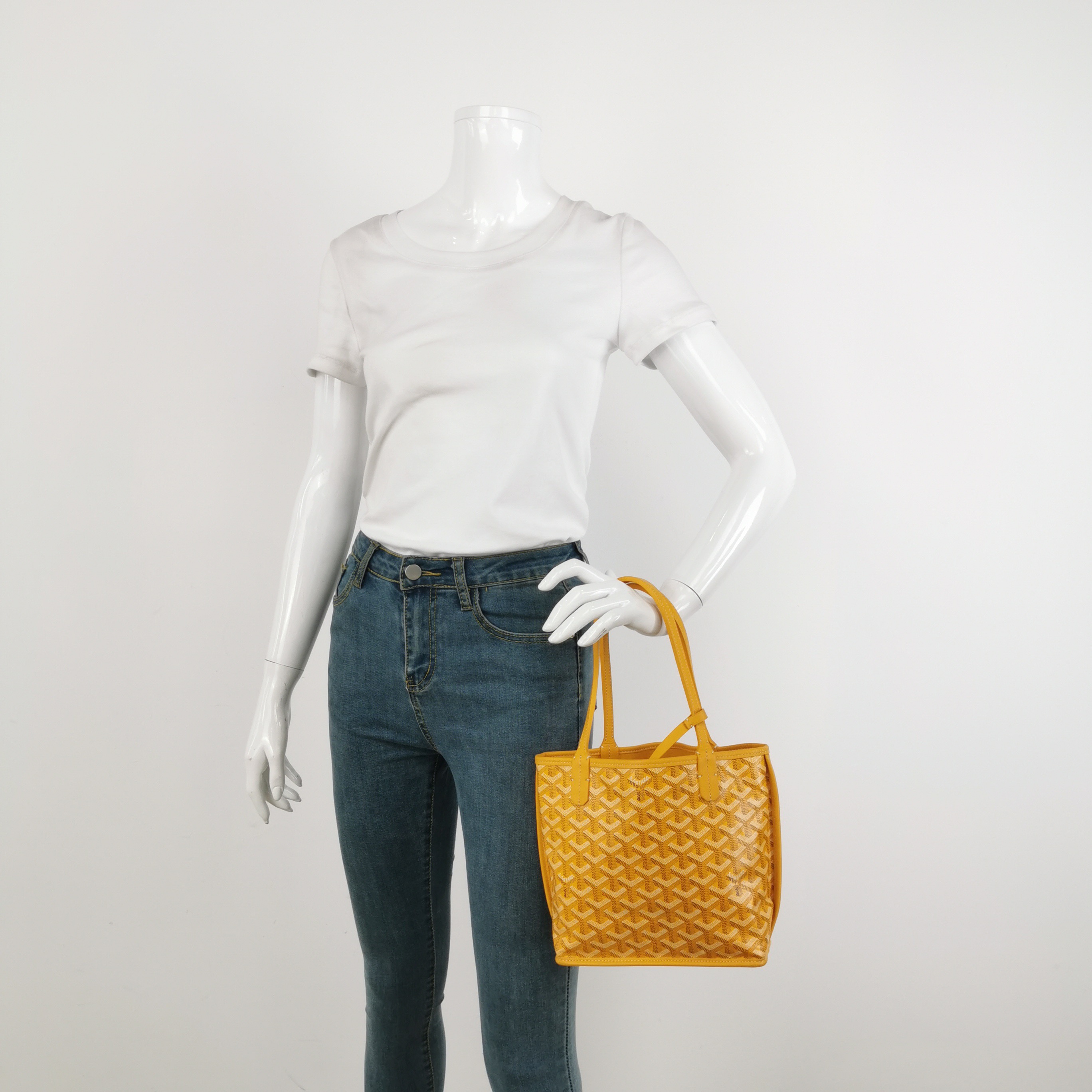 Goyard Anjou Reversible Tote Coated Canvas Mini — alternate view