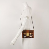 Louis Vuitton(LV) Petite Malle Handbag Limited Edition Grace Coddington Catogram Canvas — thumbnail 2