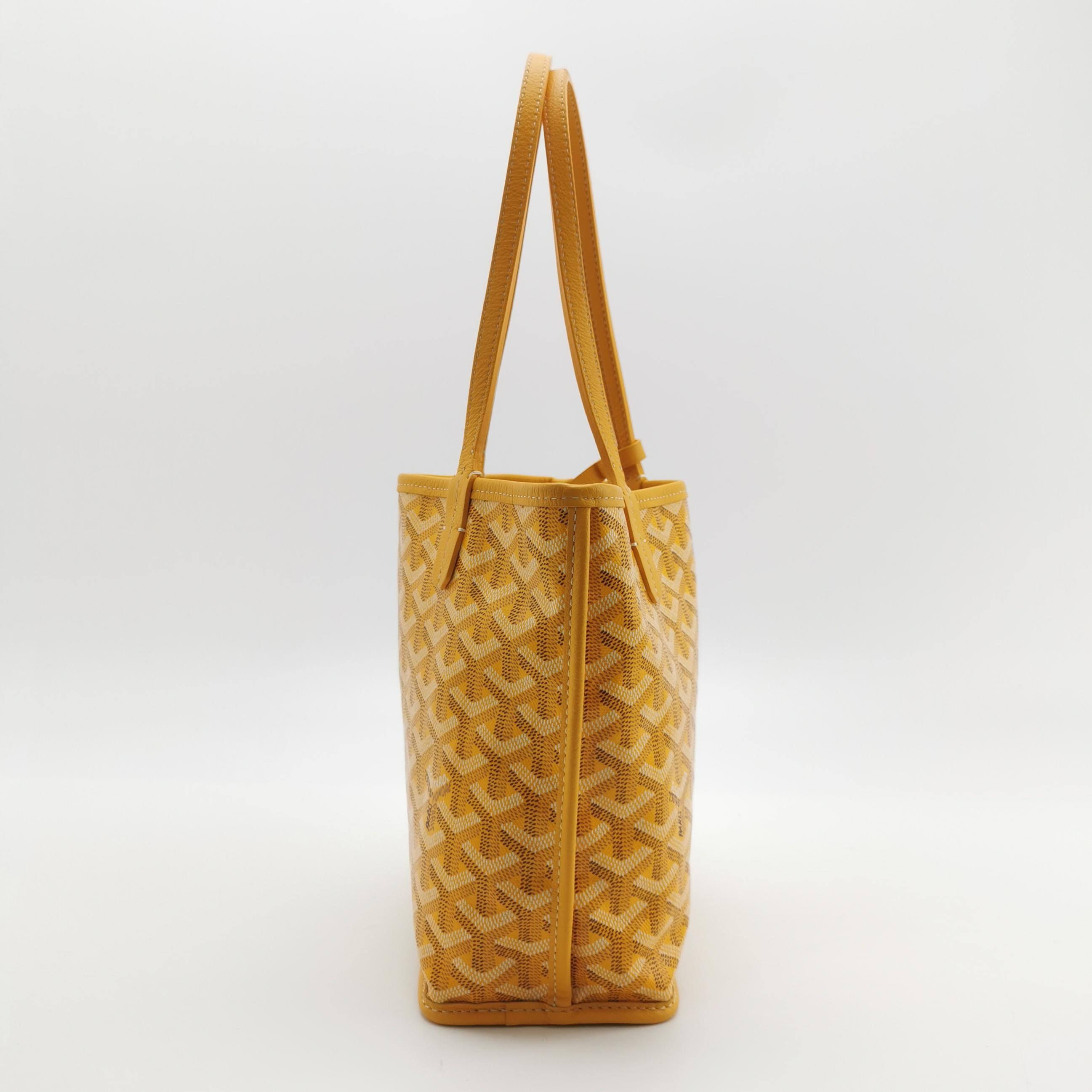Goyard Anjou Reversible Tote Coated Canvas Mini — photo 4 of 9