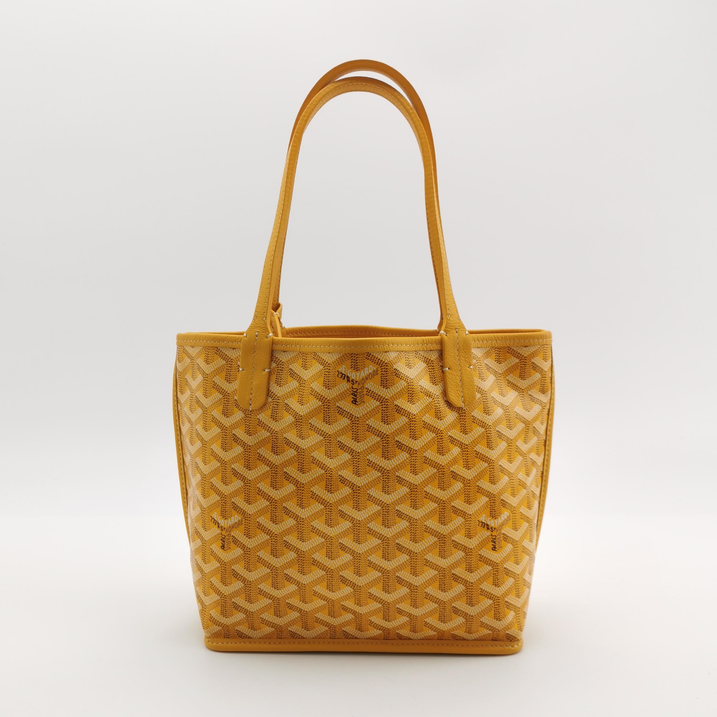 Goyard Anjou Reversible Tote Coated Canvas Mini — photo 5 of 9