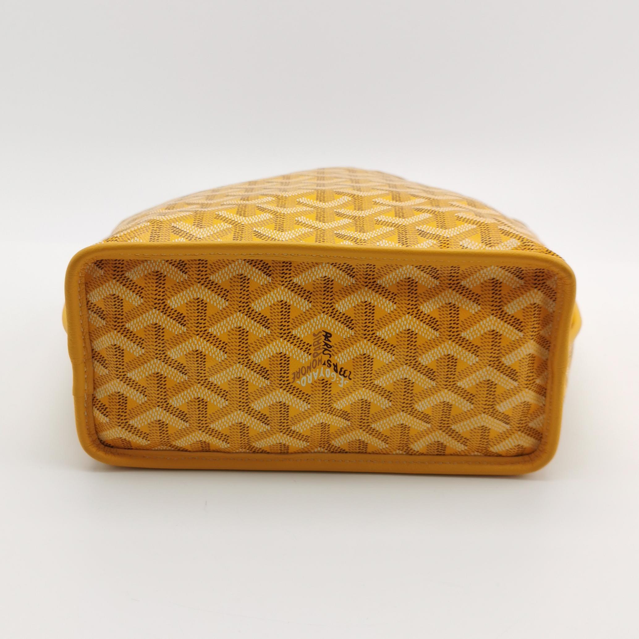 Goyard Anjou Reversible Tote Coated Canvas Mini — photo 6 of 9