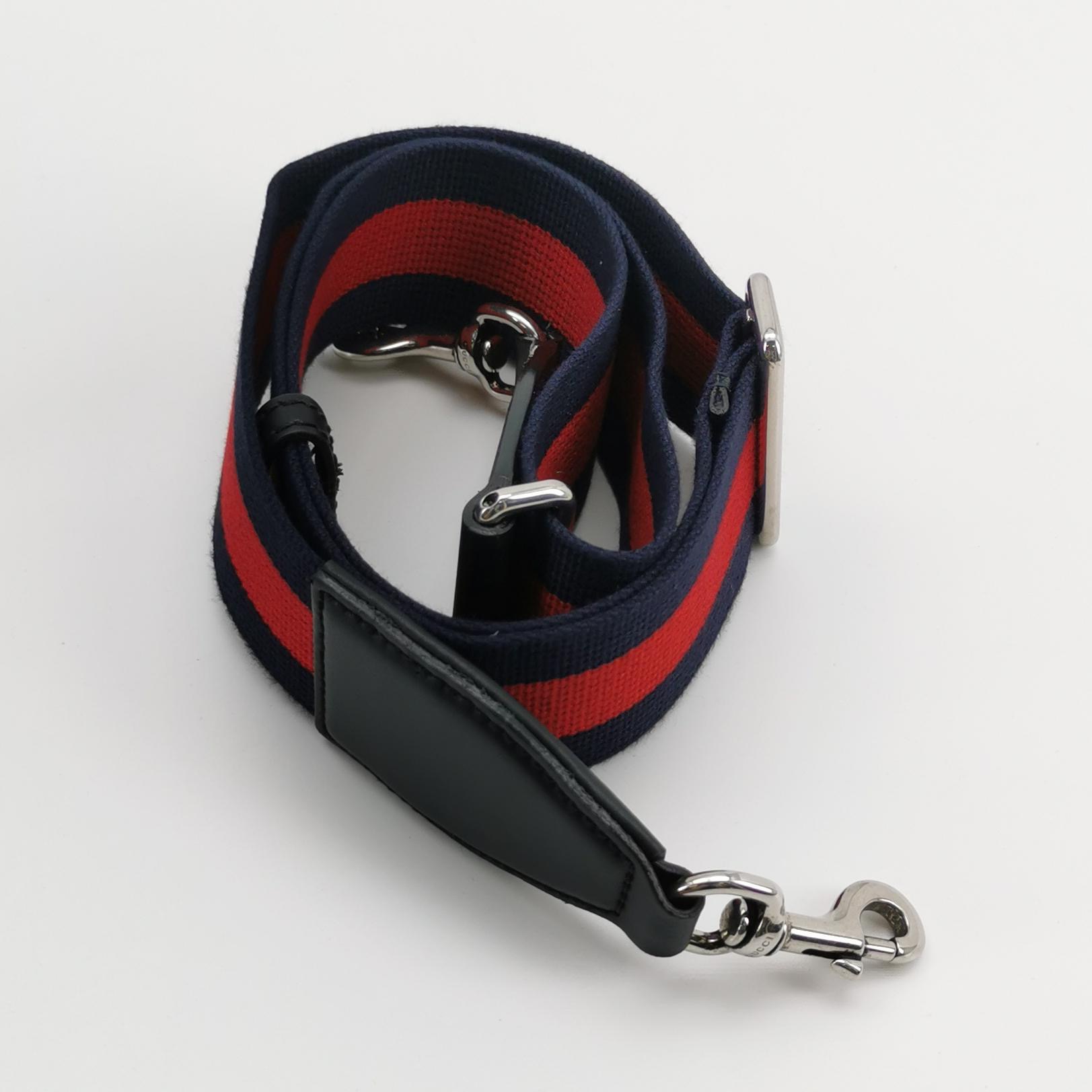 Gucci Convertible Web Open Tote GG Coated Canvas Mini — photo 7 of 16