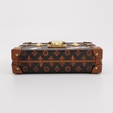Louis Vuitton(LV) Petite Malle Handbag Limited Edition Grace Coddington Catogram Canvas — thumbnail 6