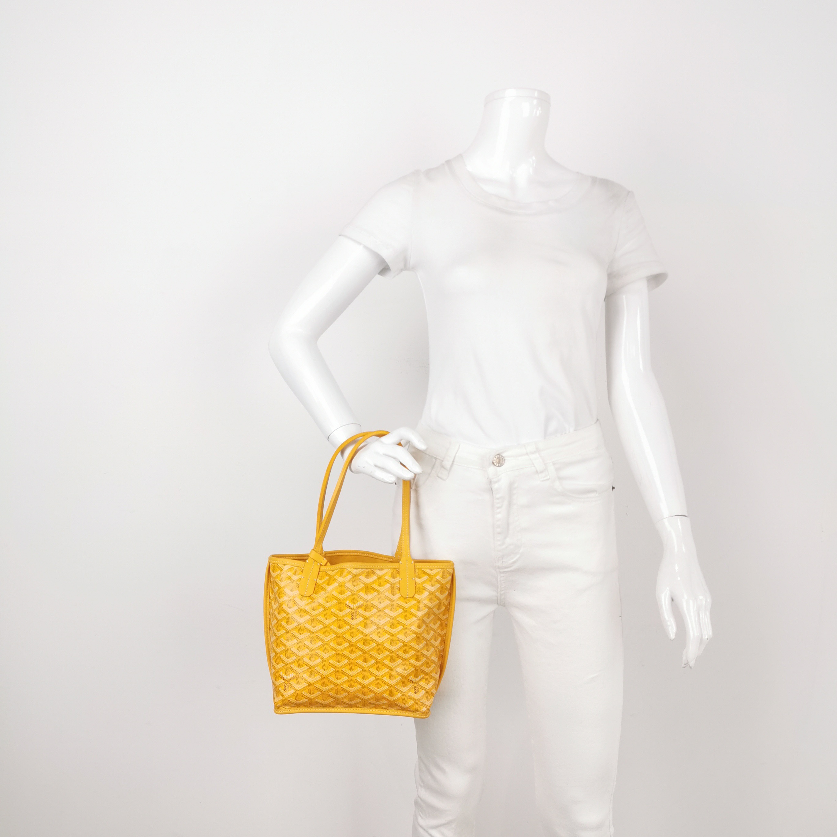 Goyard Anjou Reversible Tote Coated Canvas Mini — alternate view