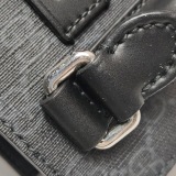 Gucci Convertible Web Open Tote GG Coated Canvas Mini — thumbnail 13